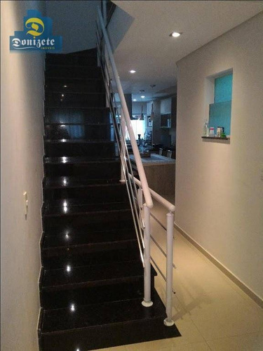 Sobrado À Venda, 203 M² Por R$ 949.000,00 - Vila Assunção - Santo André/sp - So1799