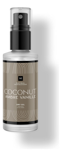 Natural Inspirations Coconut Ambre Vanille - Aceite Seco Par