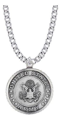 True Faith Jewelry Medalla De Servicio Del Ejército De Los.