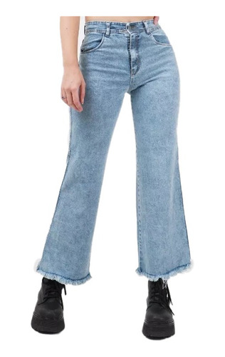 Wide Leg Jean De Mujer-varios Talles