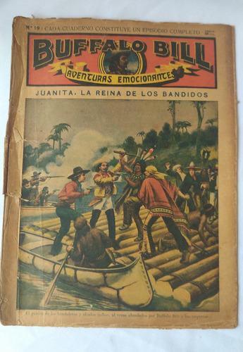 Revista Buffalo Bill: Aventuras Emocionantes N°19