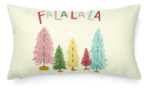 Fundas De Almohada De Navidad De 12 X 20 Pulgadas, Decoracio