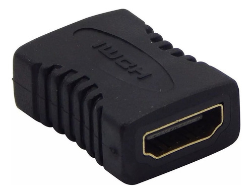 Adaptador Hdmi Femea X Femea Emenda Extensor Conector Cabo