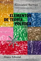 Comprar  Elementos De Teoría Política  -  Sartori, Giovanni 