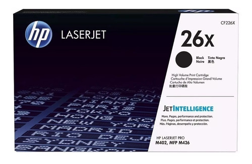 Hp 26x 26a 26 Toner Cf226x 226 226x Cf226 M402 Mfp M426