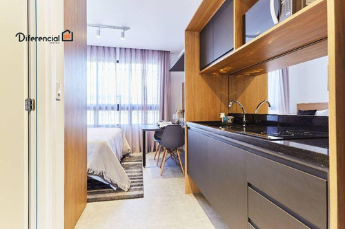 Imagem 9 de 18 de Studio À Venda, 18 M² Por R$ 234.427,59 - Água Verde - Curitiba/pr - St0246