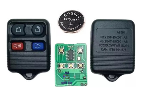 Control Remoto Ford Mustang Focus Explorer Escape Taurus 4bo