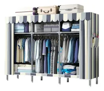 Comprar 195cm Armario Armable Ropero Armable Reforzado Metal Closet 