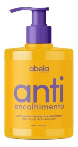 Finalizador Abela 350g Anti Encolhimento Cachos E Crespos