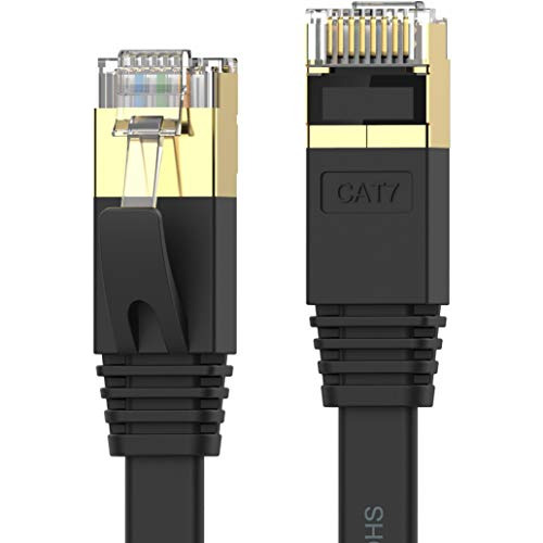 Cat 7 Ethernet Cable 50 Ft High Speed 10gbps 600mhz, Shielde