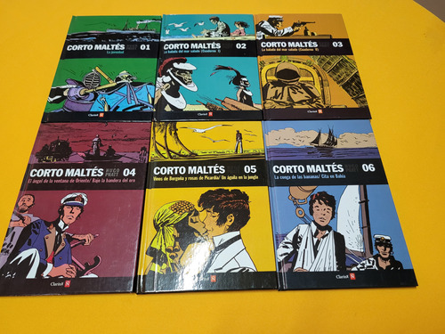 Colección Corto Maltés - 13 Tomos - Tapa Dura - Color