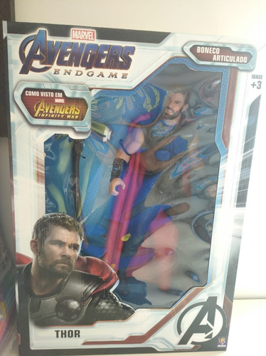 Boneco Thor Vingadores Ultimato Gigante Mimo - Novo