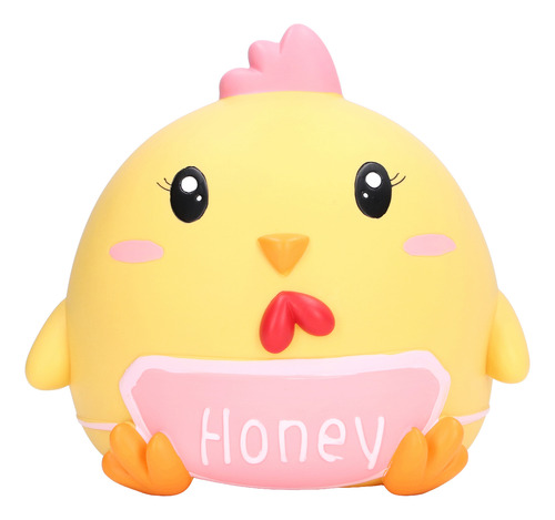 Yellow Coin Bank De Gran Capacidad Interna, Linda Caricatura