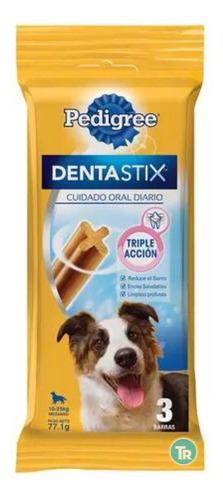 Snack Para Perros - Dentastix Razas Medias 77.1 Grs