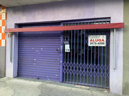 Salão Para Alugar, 193 M² Por R$ 4.000/mês - Mooca - São Paulo/sp - Sl0099