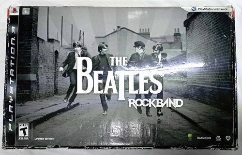 The Beatles: Rock Band En Caja Playstation 3 Ps3 Rtrmx Vj