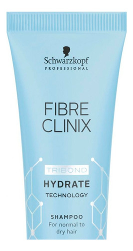 Schwarzkopf Fibre Clinix Shampoo Hidratante Pelo Travel 50ml