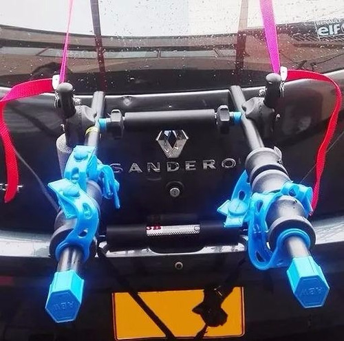 Imagen 3 de 5 de Porta Bicicletas X 2 Carrier Soporte Carro Ciclas Transporte