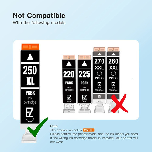 E-z Ink (tm) Cartucho De Tinta Compatible Con Canon Cli-251x