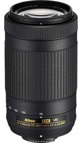 Nikon Dx 70-300mm Af-p F/4.5-6.3g Ed Vr Nuevos Y Sellados.