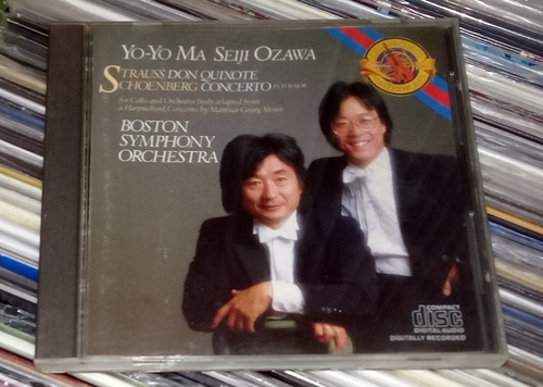 Yo-yo Ma Seiji Ozawa Strauss Schoenberg Cd Usa / Kktus 