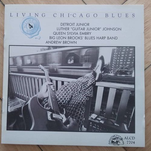 Cd Living Chicago Blues Vol 4 - Varios Artistas Usa  