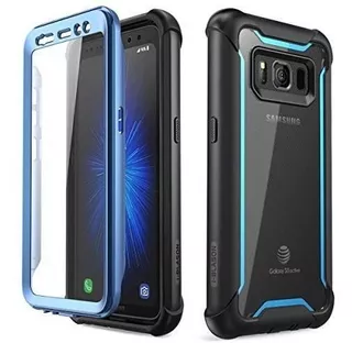 Funda Transparente Para Samsung Galaxy S8 Active 2017 Negro