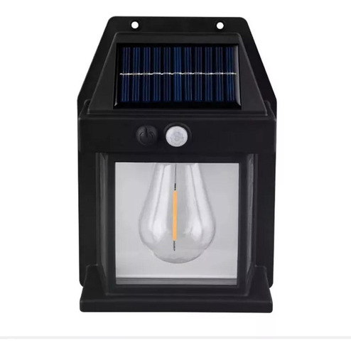 Farol Solar De Pared Con Sensor De Movimiento, Luz Cálida Pa