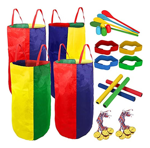 Bolsas De Carreras De Sacos De Patatas Para 4-8 Jugadores Ju