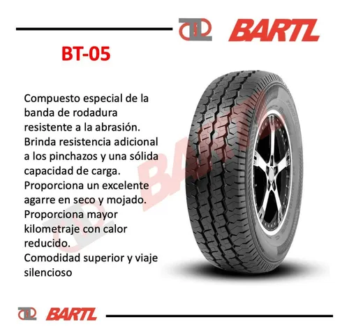Cubierta 155 R13 Carga Bartl Neumaticos