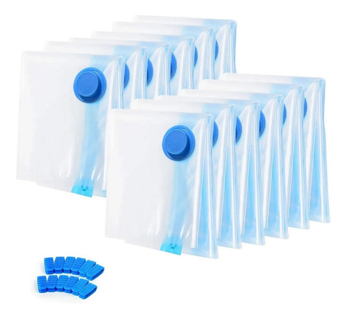 Imagen 2 de 7 de Pack 12 Bolsas Al Vacio Comprimir 70 X 110