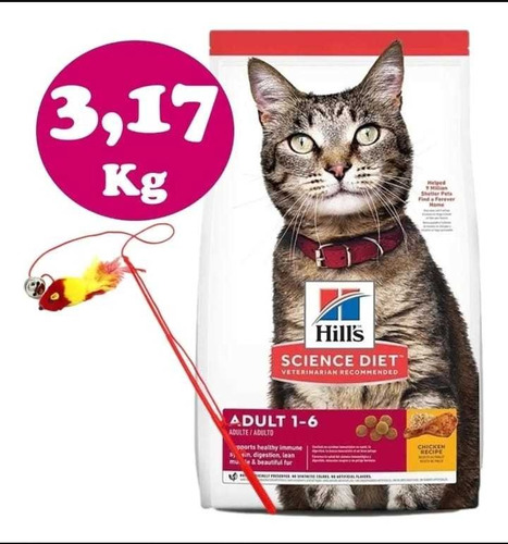 Hills Gato Adulto 3.17kg +regalo