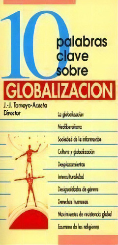 10 Palabras Clave Sobre Globalizaciãâ³n, De Tamayo Acosta, Juan José. Editorial Verbo Divino, Tapa Blanda En Español