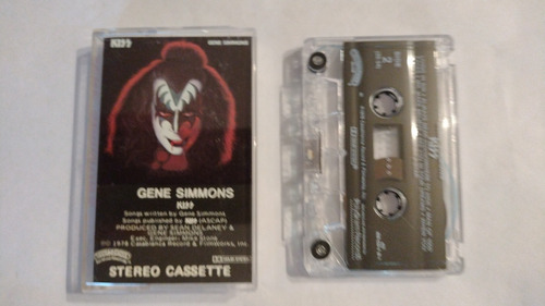 Kiss Gene Simmons Cassette Usa 1982 Impecable