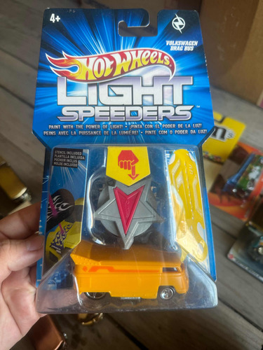 Hot Wheels Vw Drag Bus Light Speeders Cambia De Color Raro (Usado)