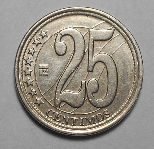 Venezuela 25 Céntimos 2007 - Y#91 - Sin Circular