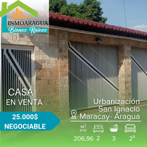 Casa En Venta/ Urbanización San Ignacio Maracay/ Pg1112