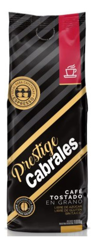 Cafe En Grano Prestige Cabrales Tostado Espresso De 1kg X6 U