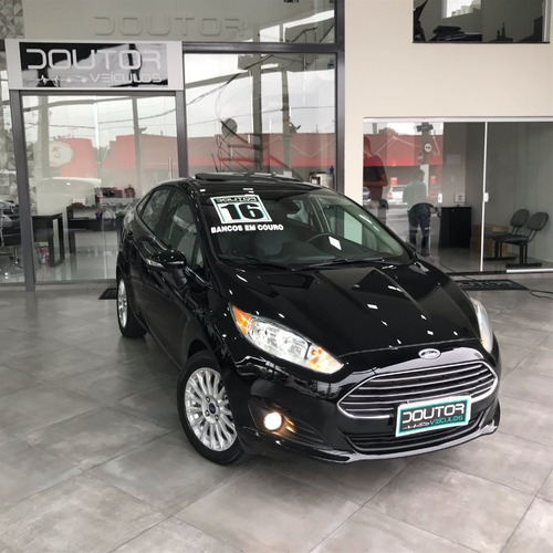 Ford Fiesta 1.6 Titanium Plus Sedan Flex 2016 / Fiesta 16