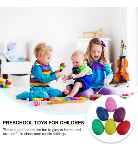Huevos De Percusión Para Juguetes Infantiles, 15 Unidades