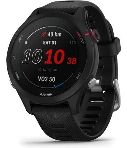 Relogio Smartwatch Garmin Forerunner 255s Music Preto