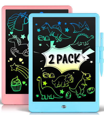 2 Paquete De Tableta De Escritura Lcd Para Niños Doodle Boar