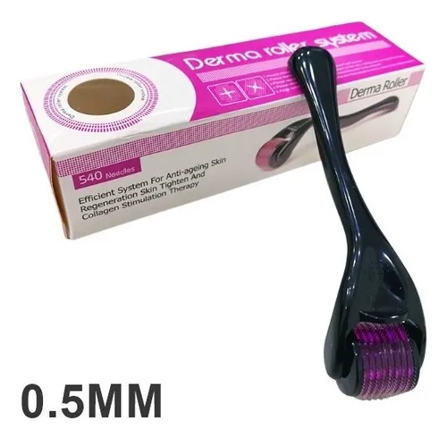 comprar Dermaroller 0.5mm 540 Agulhas Derma Roller System