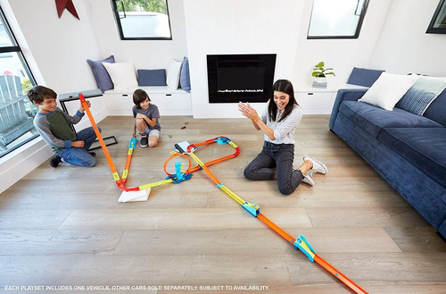 Hot Wheels Track Builder Pack, Surtido De Piezas Curvas, Múl