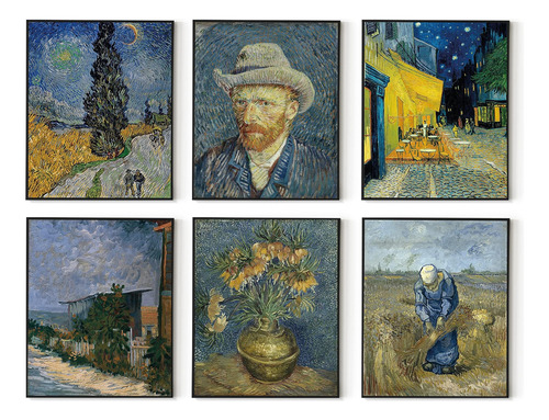 Póster E Impresiones De Gwency Van Gogh - Pinturas De Vincen