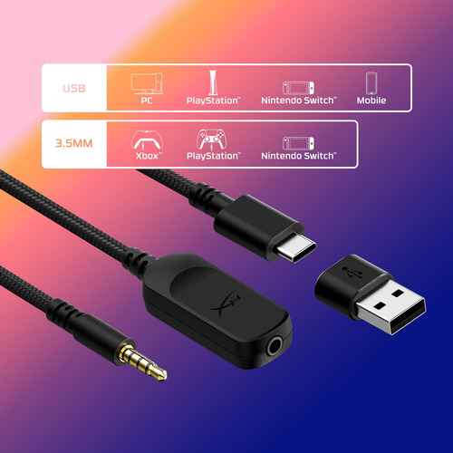 Auriculares Para Juegos Hyperx Cloud Iii Con Cable Para Pc P