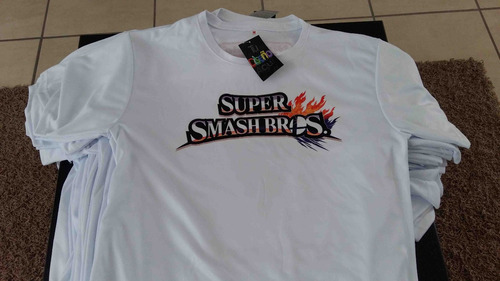 Playera Sublimada Super Smash Bros Super Mario Bros