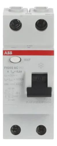 Interruptor Diferencial 2p 25a 30ma - 6ka - Abb