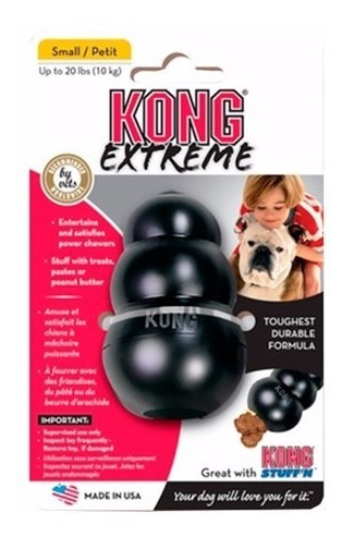 Juguete Para Perro Kong Extreme Small -caucho Natural-