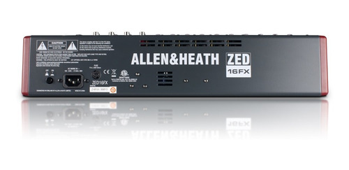 Imagen 5 de 7 de Consola Allen & Heath Zed-16 Fx